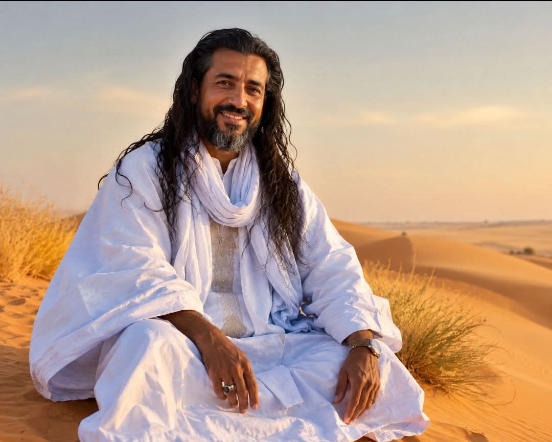 صورة ونماذج من أدب أحد شعراء الحسانية الكبار
