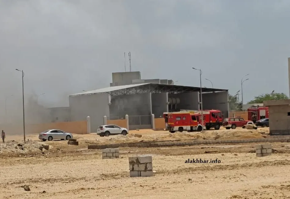 لجنة التحقيق في حرائق محطتي "صوملك" في نواكشوط تُكمل عملها
